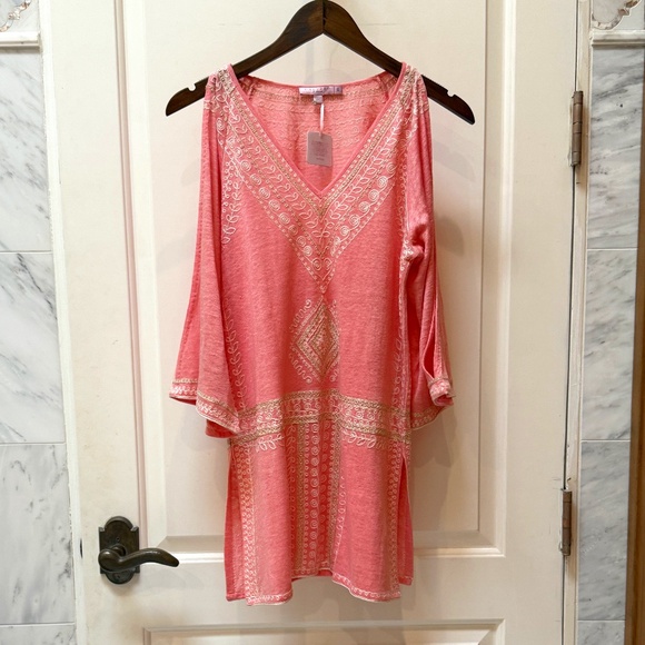 Calypso St. Barth Pink Cover-Up, SM**NWT**